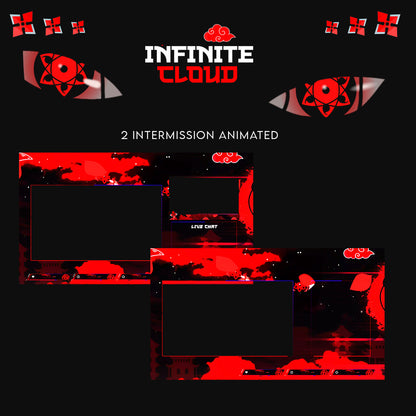 Infinite Cloud Stream Package Twitch overlays full stream package