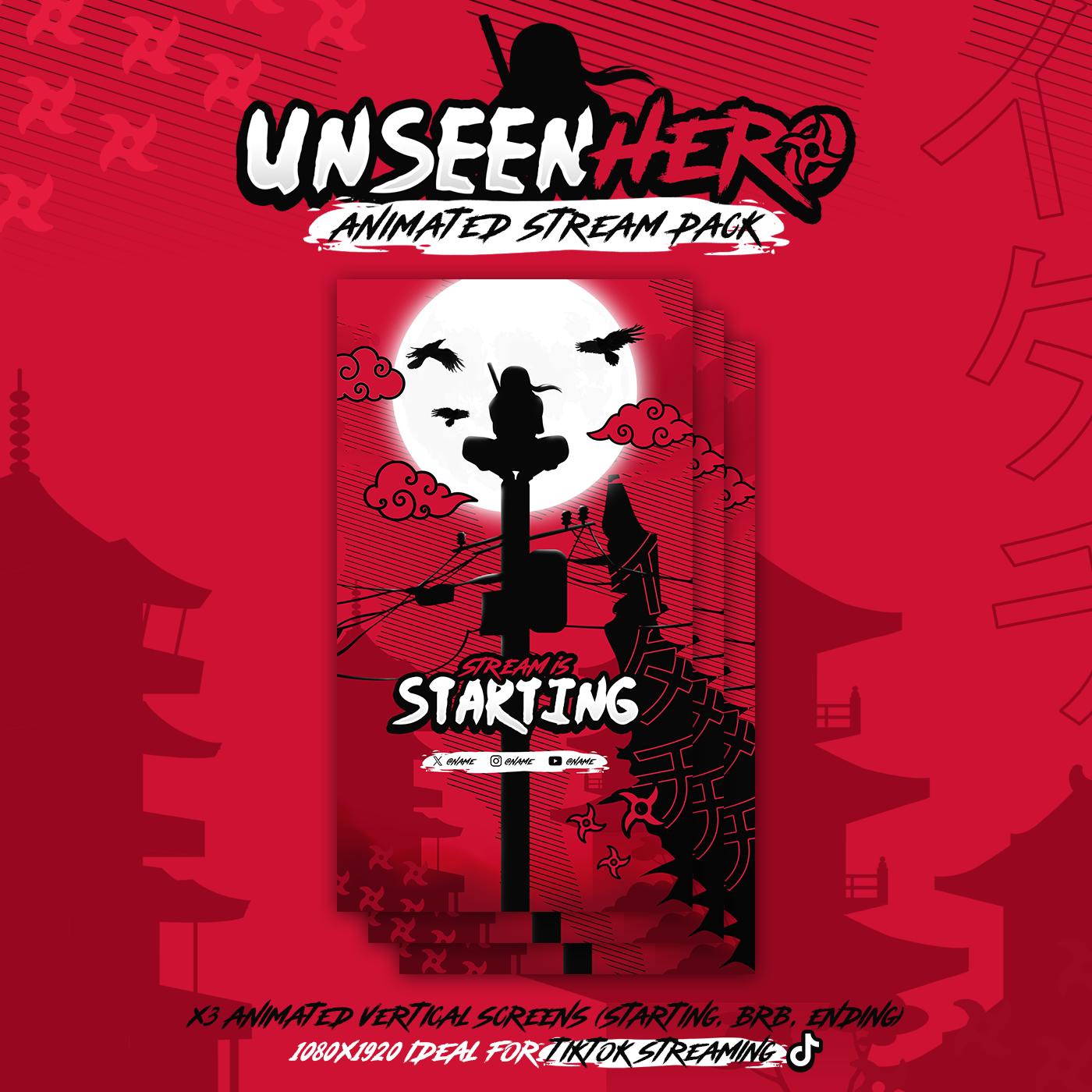 Uchiha Unseen hero stream package