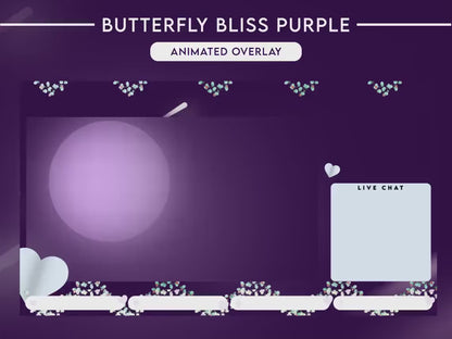 Butterfly Bliss Purple Stream Package