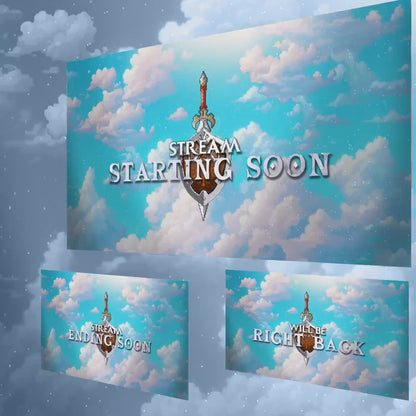 Premium Animated Fantasy Sky Stream Package