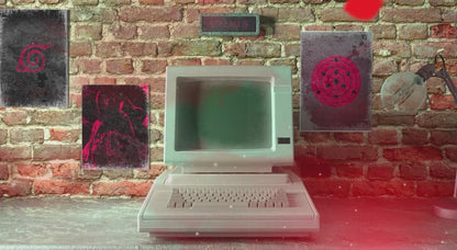 3D Retro Sharingan Stream Package Twitch overlays full stream package