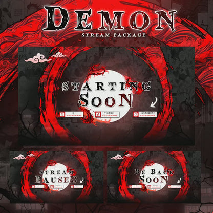 Demon Slayer Stream Package