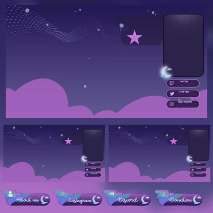 Premium Moon Scenery Stream Package
