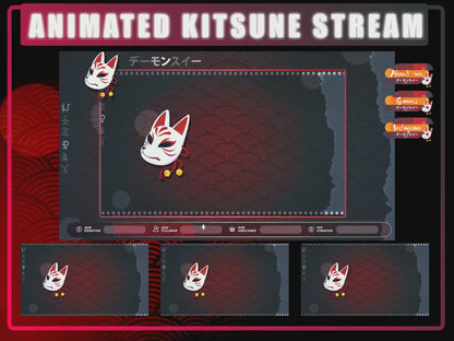 Animated Kitsune Stream Package