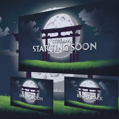 Animated Stream Package Japanese Gate
