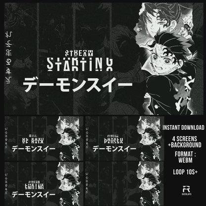 Animated Anime Stream Package