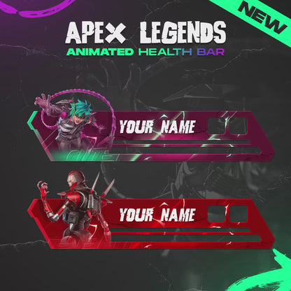 Animated Apex overlays Stream Pack
