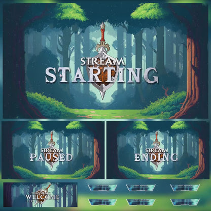 Premium Fantasy RPG Stream Package