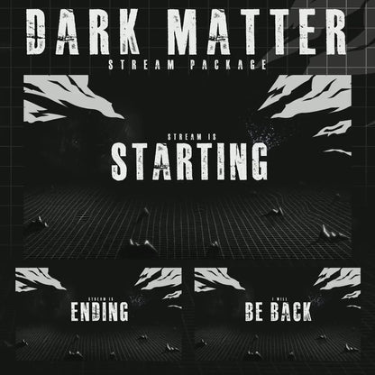 Animated Dark Matter Stream Package