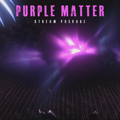 Animated Purple Matter Stream Package