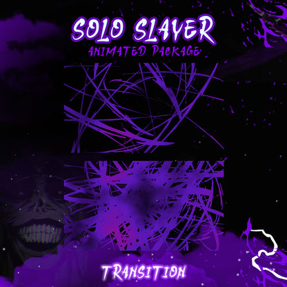 Solo Slayer Stream Package Animated Full Animated Package